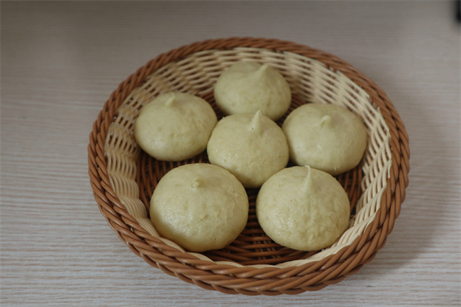 荞麦豆沙包