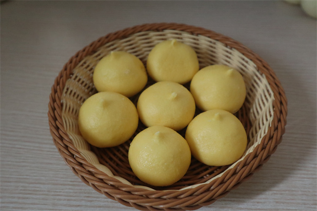 玉米圆豆包